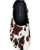 AZALEA WANG AZALEA WANG Ramses Genuine Calf Hair Clog - 3