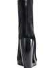 AZALEA WANG AZALEA WANG Rapture Faux Snakeskin Cutout Wedge Bootie - 5