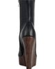 AZALEA WANG AZALEA WANG Road Faux Leather Platform Wedge Bootie - 5