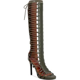 AZALEA WANG AZALEA WANG Rosalina Lace-Up Knee High Sandal