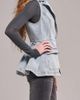 Azalea Wang Azalea Wang Ryn Peplum Denim Vest Jacket in Denim, Women's at Urban Outfitters - 3