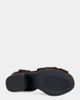 Azalea Wang Azalea Wang Saki Platform Wrap-Around Heel in Chocolate, Women's at Urban Outfitters - 5