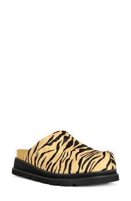 AZALEA WANG AZALEA WANG Sarinda Genuine Calf Hair Clog