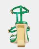 Azalea Wang Azalea Wang Schantelle Jeweled Wedge Sandal in Green, Women's at Urban Outfitters - 3