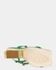 Azalea Wang Azalea Wang Schantelle Jeweled Wedge Sandal in Green, Women's at Urban Outfitters - 5