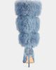 Azalea Wang Azalea Wang Senae Stiletto Boot in Blue, Women's at Urban Outfitters - 3