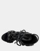 Azalea Wang Azalea Wang Shainia Gladiator Sandal Bootie Heel in Black, Women's at Urban Outfitters - 4
