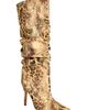 AZALEA WANG AZALEA WANG Sterre Leopard Print Knee High Boot - 1
