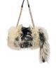 AZALEA WANG AZALEA WANG Tailspin Faux Fur Handbag - 1