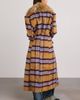 Azalea Wang Azalea Wang Talora Faux Fur Trim Plaid Trench Coat Jacket in Tan, Women's at Urban Outfitters - 4