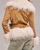 AZALEA WANG AZALEA WANG Tori Faux Fur Trim Trench Coat - 2