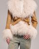 AZALEA WANG AZALEA WANG Tori Faux Fur Trim Trench Coat - 5