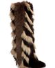 AZALEA WANG AZALEA WANG Upsella Faux Fur Knee High Boot - 1