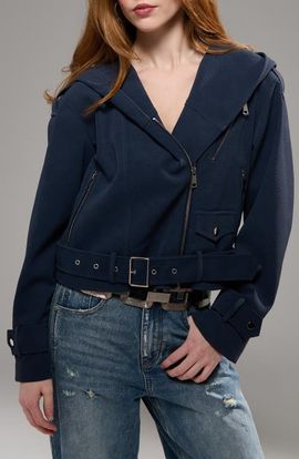 AZALEA WANG AZALEA WANG Vanta Faux Leather Moto Jacket