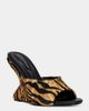 Azalea Wang Azalea Wang Vasa Tiger Print Wedge Sandal in Orange, Women's at Urban Outfitters - 2