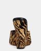 Azalea Wang Azalea Wang Vasa Tiger Print Wedge Sandal in Orange, Women's at Urban Outfitters - 3