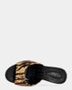 Azalea Wang Azalea Wang Vasa Tiger Print Wedge Sandal in Orange, Women's at Urban Outfitters - 4