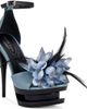 AZALEA WANG AZALEA WANG Velvetine Floral Platform Sandal - 1