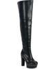 AZALEA WANG AZALEA WANG Wardell Faux Leather Over the Knee Boot - 1