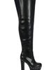 AZALEA WANG AZALEA WANG Wardell Faux Leather Over the Knee Boot - 2
