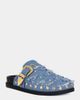 Azalea Wang Azalea Wang Zale Studded Flat Mule in Blue, Women's at Urban Outfitters - 2
