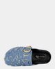 Azalea Wang Azalea Wang Zale Studded Flat Mule in Blue, Women's at Urban Outfitters - 4