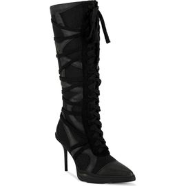 AZALEA WANG AZALEA WANG Zayd Lace-Up Tall Boot