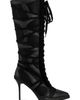 AZALEA WANG AZALEA WANG Zayd Lace-Up Tall Boot - 2