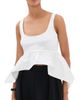 Azeeza Azeeza Esme Satin Top White - 1
