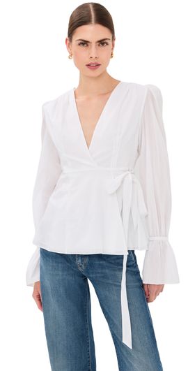 Azeeza Azeeza Willow Top White