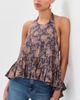 Azeeza Azeeza Winston Top Chocolate Paisley - 2