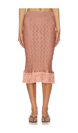 AZULU AZULU Lorenzo Midi Skirt