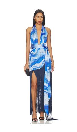 azulu joaquina linen fringe strapless midi dress AZULU Joaquina Dress in Ecru