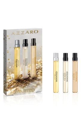 AZZARO AZZARO Wanted Fragrance 3-Piece Discovery Gift Set $105 Value 
