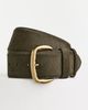 B-Low The Belt B-Low The Belt Arthur Haircalf Belt Olive/Brass - 2