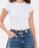 B-Low The Belt B-Low The Belt Barcelona Belt Black Silver - 3
