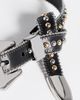 B-Low The Belt B-Low The Belt Barcelona Belt Black Silver - 5