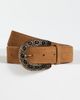 B-Low The Belt B-Low The Belt Charles Suede Belt Sienna/Brass - 2