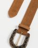 B-Low The Belt B-Low The Belt Charles Suede Belt Sienna/Brass - 5