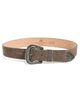 B-Low The Belt B-Low The Belt Frank Suede Belt Elephant Silver - 1