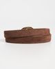 B-Low The Belt B-Low The Belt Greyson Mini Suede Belt Chocolate Gold - 4