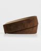 B-Low The Belt B-Low The Belt Greyson Suede Belt Chocolate/Silver - 4