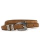 B-Low The Belt B-Low The Belt Gunnar Suede Belt Bronze Silver - 1