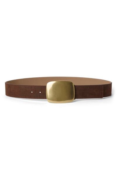 B-Low the Belt B-Low the Belt Leighton Croc Embossed Leather Belt