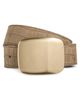 B-Low The Belt B-Low The Belt Leighton Croco Suede Belt Dark Moss/Brass - 1