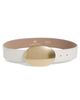 B-Low The Belt B-Low The Belt Myra Leather Belt Gesso/Brass - 1