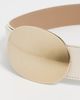 B-Low The Belt B-Low The Belt Myra Leather Belt Gesso/Brass - 5