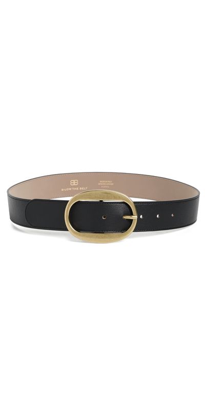 B-Low The Belt B-Low The Belt Sierra Leather Belt Black/Brass
