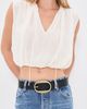 B-Low The Belt B-Low The Belt Sierra Leather Belt Black/Brass - 3