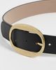 B-Low The Belt B-Low The Belt Sierra Leather Belt Black/Brass - 5